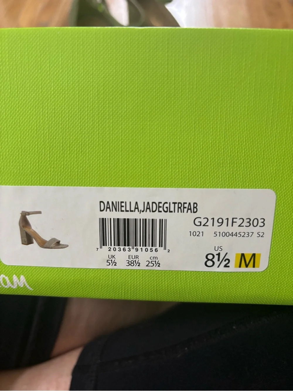 Sam Edelman - Daniella - Jade - Slingback Heel Size 8.5